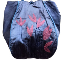 Load image into Gallery viewer, Floral Grace Kantha Stitched Batua Bag