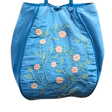 Load image into Gallery viewer, Petal Charm Kantha Stitched Batua Bag
