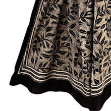 Load image into Gallery viewer, Midnight Blossom Embroidered Dupatta