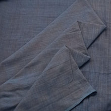 Load image into Gallery viewer, Natural Dye Blue Tone Solid Colour Fabric