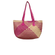 Load image into Gallery viewer, SitalPati Pink & Beige Shoulder Bag