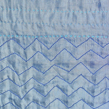Load image into Gallery viewer, Zig Zag Kantha Embroidery Bedcover