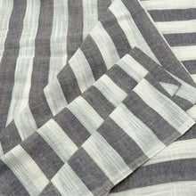 Load image into Gallery viewer, Grey & White Stripes Fabric
