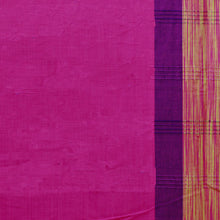 Load image into Gallery viewer, Plain Pink With Purple Border Bedcover