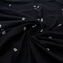 Load image into Gallery viewer, White Leaves Jamdani Motif Fabric