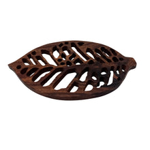 Load image into Gallery viewer, Wooden Leaf Hot Pot Holder-Big