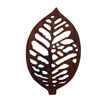 Load image into Gallery viewer, Wooden Leaf Hot Pot Holder-Big