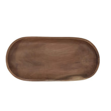 Load image into Gallery viewer, Wooden Oval Shape Tray