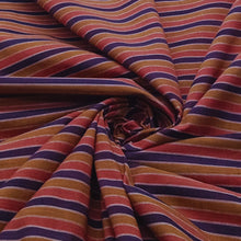 Load image into Gallery viewer, Yellow Orange Stripes Fabric
