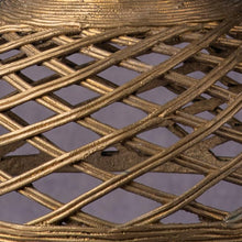 Load image into Gallery viewer, Dhokra Hanging Lamp Net Design