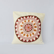 Load image into Gallery viewer, Chakra Kantha Cushion Cover