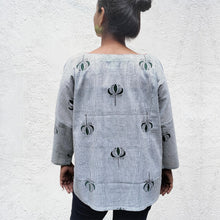 Load image into Gallery viewer, Cotton Kimono Sleeve Top Green