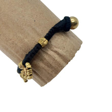 Load image into Gallery viewer, Dhokra Flower Beads Bracelet
