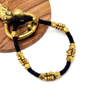 Load image into Gallery viewer, Dokra Big & Small Beads Anklet
