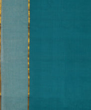 Load image into Gallery viewer, Cotton Blue Border Saree
