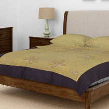 Load image into Gallery viewer, Rangoon Flowers Kantha Embroidery Bedcover
