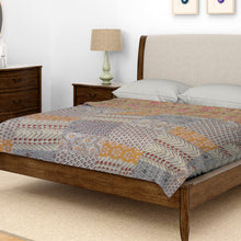 Load image into Gallery viewer, Printed Patchwork Bedcover
