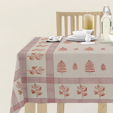 Load image into Gallery viewer, Big Leaves Printed Table Cloth
