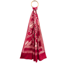 Load image into Gallery viewer, Birds In Bloom Batik Dupatta
