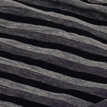 Load image into Gallery viewer, Black &amp; Grey Stripes Fabric
