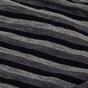Black & Grey Stripes Fabric
