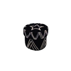 Black & White Coir Box-Small