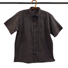 Load image into Gallery viewer, Black With White Checks Shirt
