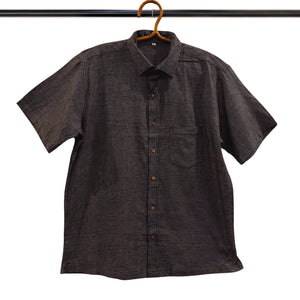 Black With White Checks Shirt