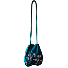 Load image into Gallery viewer, Blossom Trail Kantha Stitched Batua Bag
