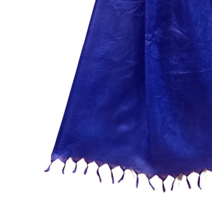 Blue Coloured Benarasi Silk Stole