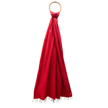 Load image into Gallery viewer, Classic Dark Pink Checks Stole
