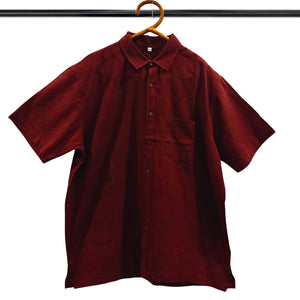 Cotton Maroon Shirt