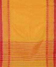 Load image into Gallery viewer, Cotton Red Flower Border Saree
