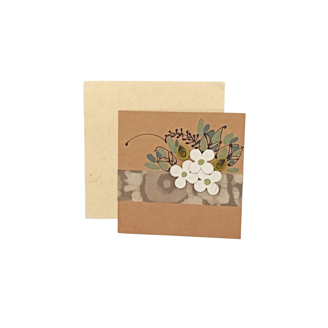 Daisy Flowers Greeting Card