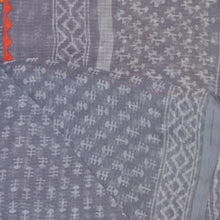 Load image into Gallery viewer, Deep Grey With White Printed Kota Saree
