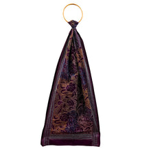 Load image into Gallery viewer, Deep Maroon Colour Base Kantha Stitched Stole
