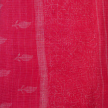 Load image into Gallery viewer, Deep Pink With White Printed Kota Sarre
