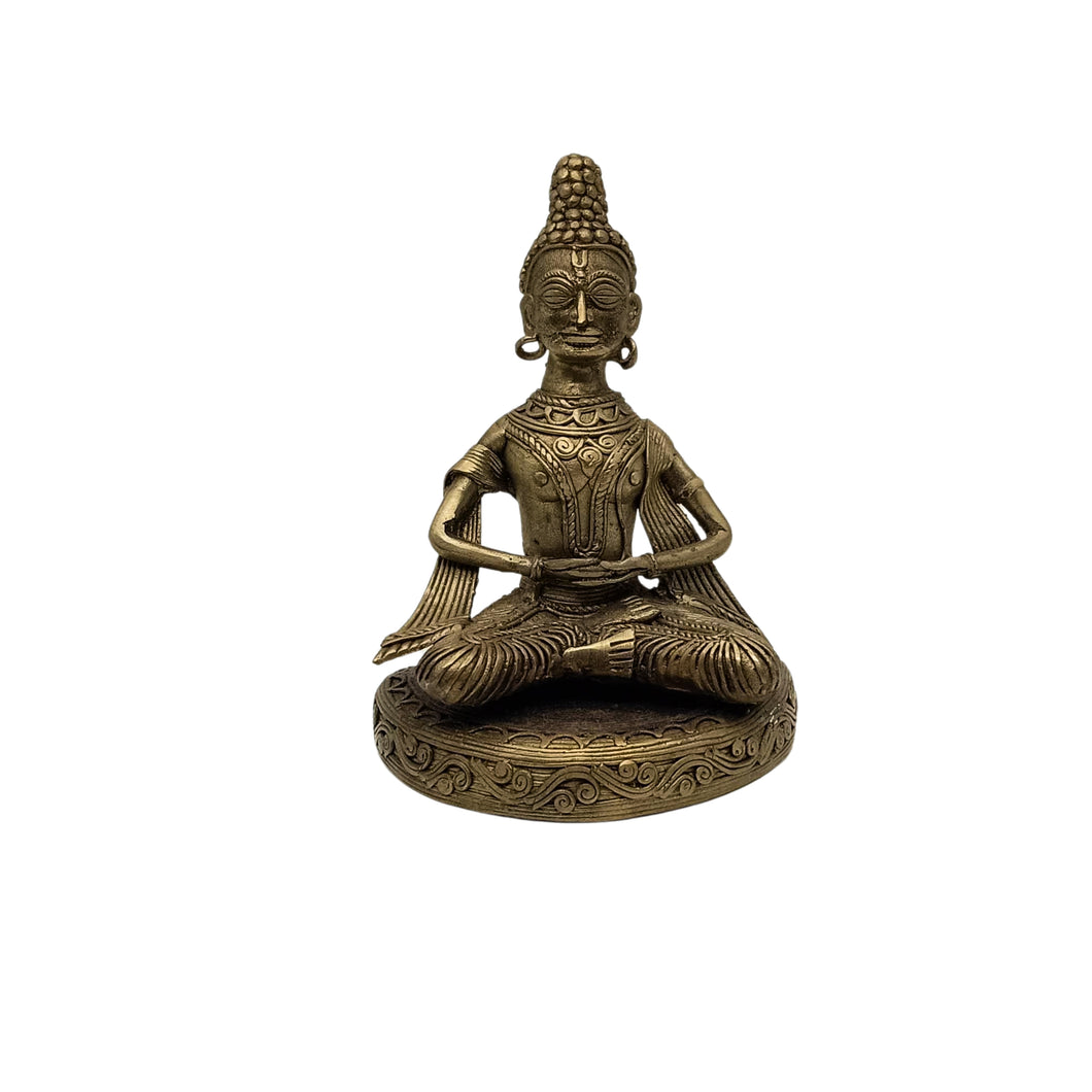 Dokra Sitting Buddha