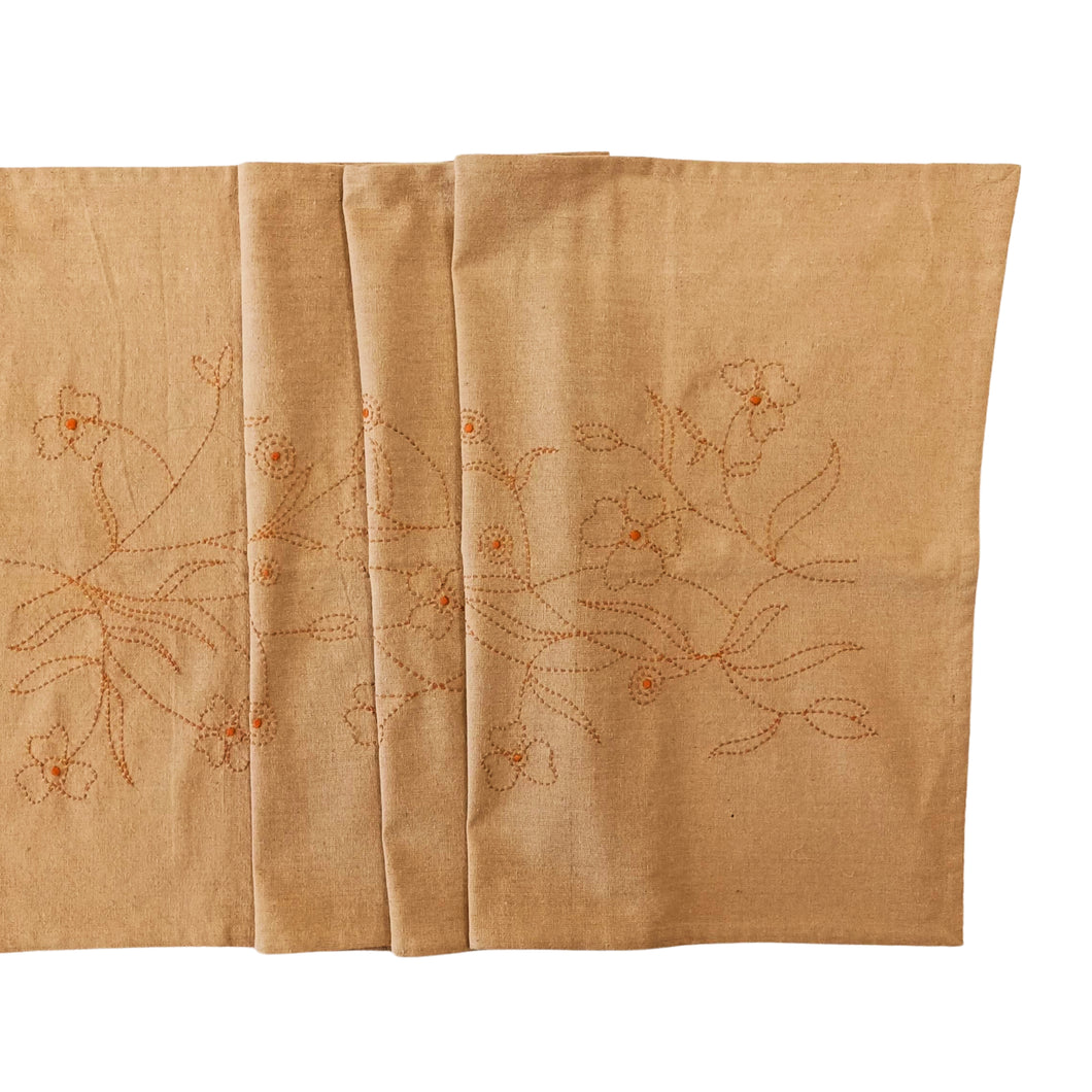 Flower Design Table Runner