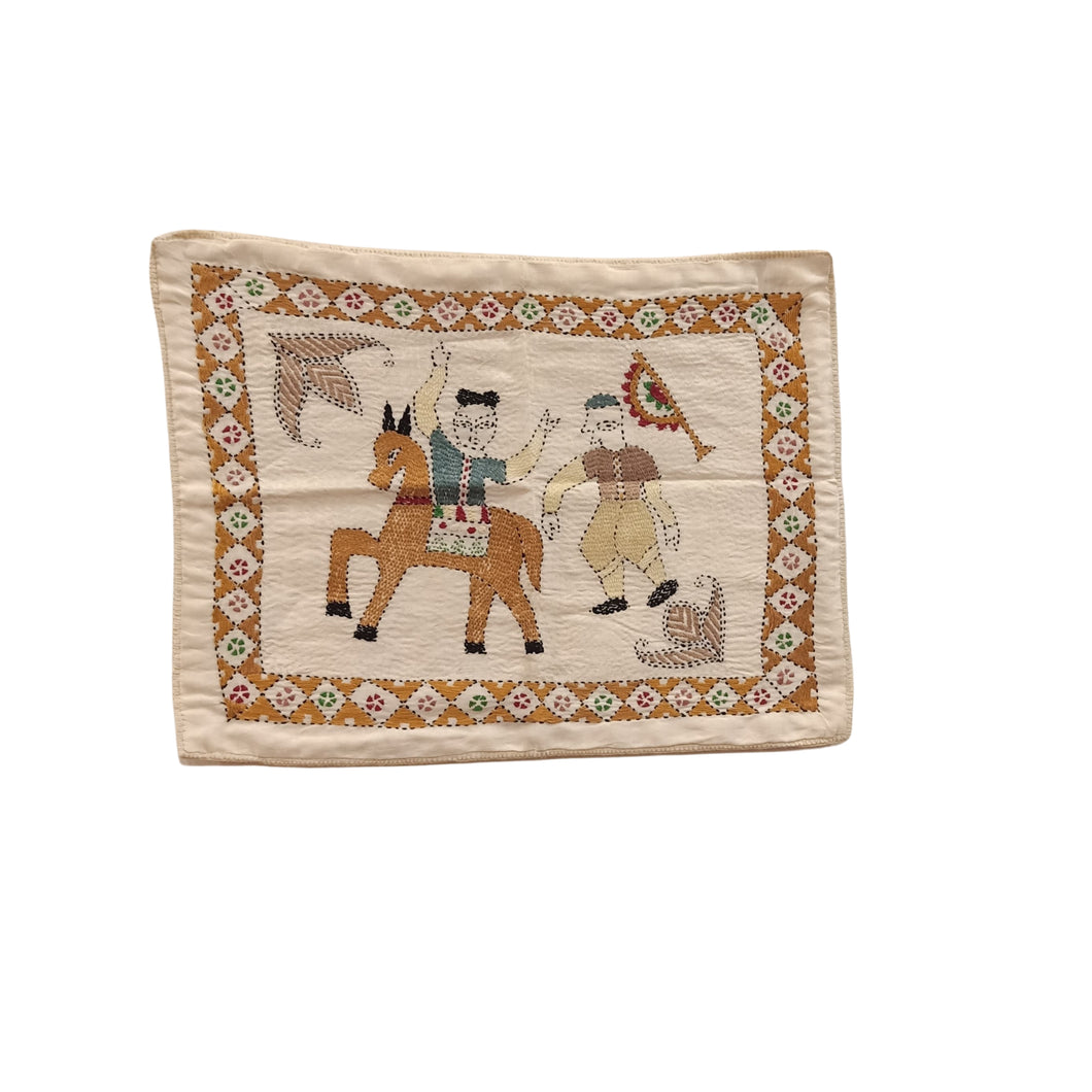 Girl On Horse Design Wall Hanging