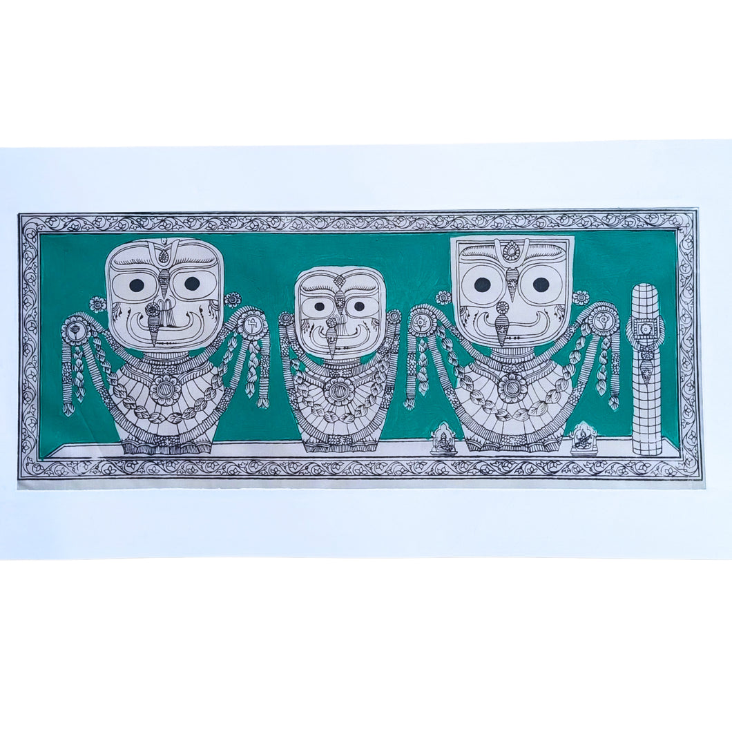 God & Goddess Painting Wall Hanging