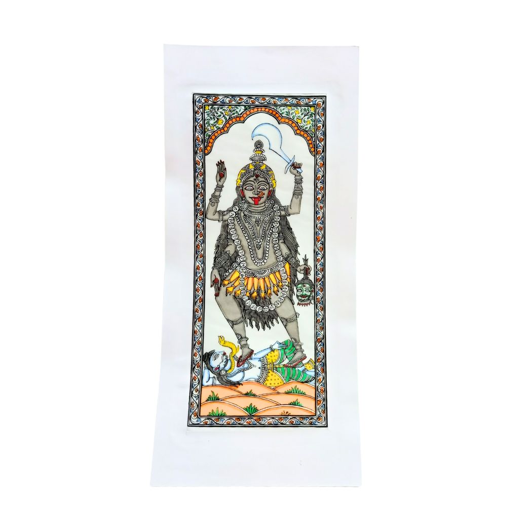 Goddess Kali Hand Painted Wall Hanging