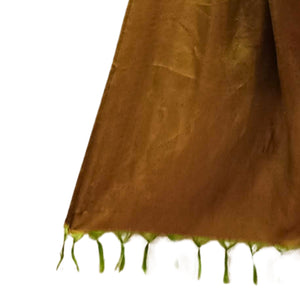 Golden Yellow Coloured Benarasi Silk Stole