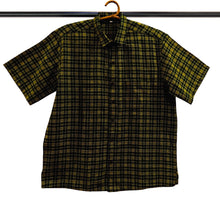 Load image into Gallery viewer, Green With Yellow Checks Shirt
