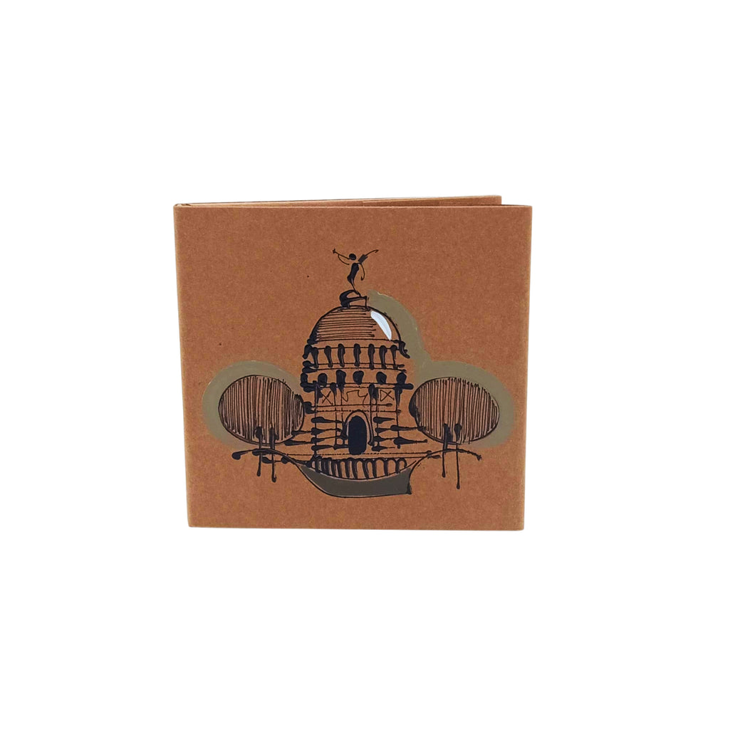 Hand Painted Victoria Memorial Design Note Book