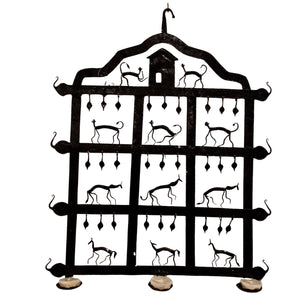 Hanging Deer Design Candle Holder
