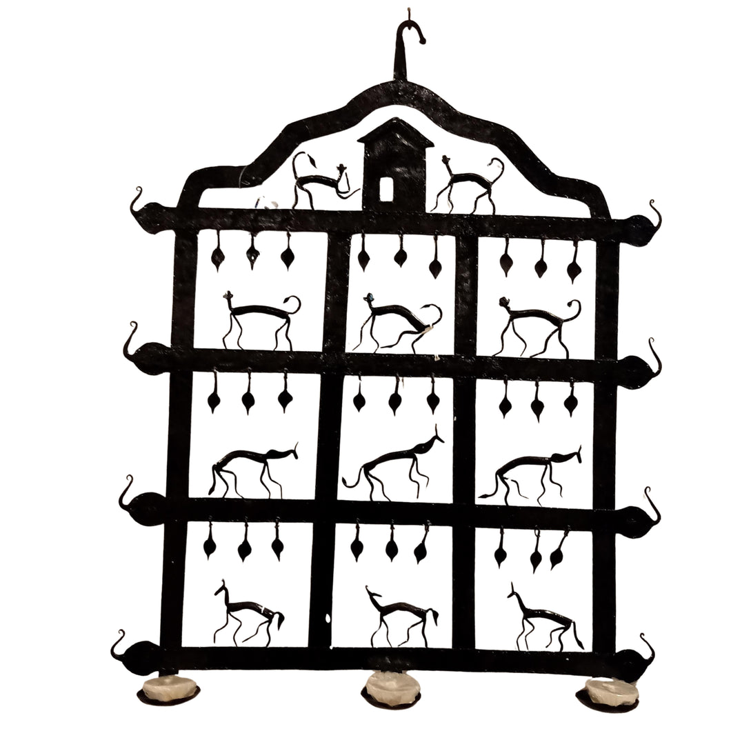 Hanging Deer Design Candle Holder