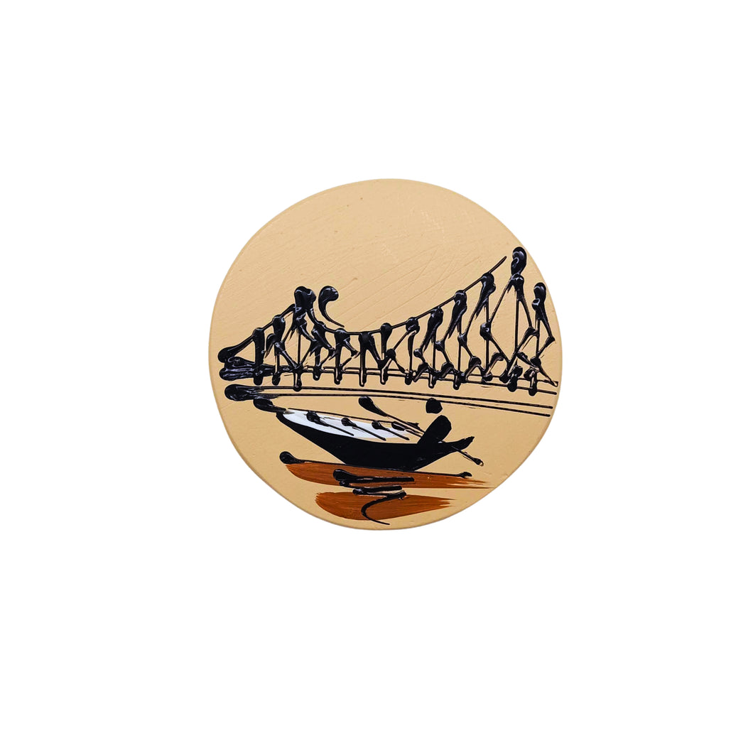 Howrah Bridge Design Magnet
