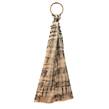 Load image into Gallery viewer, Ivory Brush Painted Stole
