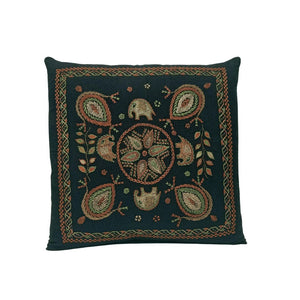 Kalka Elephant Design Cushion Cover